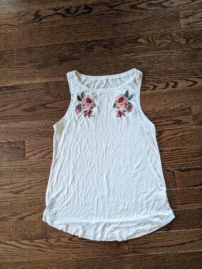 American Eagle Women's Embroidered Tank Top